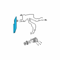 OEM 2015 Ram 1500 Cooler-CONDENSER And Trans Cooler Diagram - 52014588AE