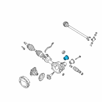 OEM Ford Explorer Sport Trac Mount Bushing Diagram - 1L2Z-3A443-AA