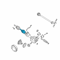 OEM Mercury Boot Kit Diagram - F5TZ-3A331-A