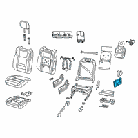 OEM 2020 Ram 1500 Switch-Power Seat Diagram - 68233963AC