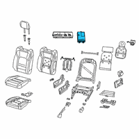 OEM Ram Memory Seat And Pedal CONTR Diagram - 68290596AD