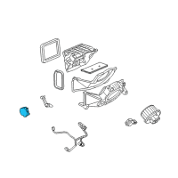 OEM 2006 Cadillac CTS Actuator Asm, Air Inlet Valve Diagram - 25740409