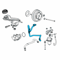 OEM 2018 Buick Encore Vacuum Hose Diagram - 95433739