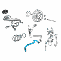 OEM 2018 Buick Encore Vacuum Hose Diagram - 42429121