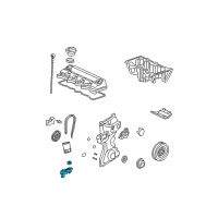 OEM Honda Strainer, Oil Diagram - 15220-RNA-A01