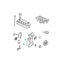 OEM 2012 Honda Civic O-Ring Set, Oil Pump Diagram - 15101-RNA-A00