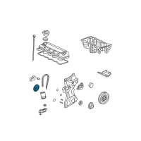 OEM Honda HR-V Sprocket, Cam Chain Driven (46T) Diagram - 14211-RNA-A01