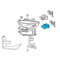 OEM 2016 Ford F-150 Led Lamp Diagram - FL3Z-13C626-A
