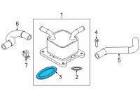 OEM Ring-Rubber Diagram - 21304-5NA0A