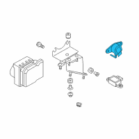 OEM 2016 Infiniti Q70 Sensor-Assembly-Brake Stroke Diagram - 47920-1MG0A