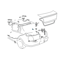 OEM 2007 Lexus ES350 Bolt, Washer Based H Diagram - 90105-06168