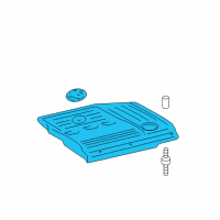 OEM 2004 Toyota Camry Cover Diagram - 11209-20901