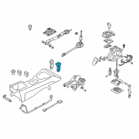 OEM Hyundai Genesis Coupe Switch Seat-Warmer Console, RH Diagram - 93735-2M001-9P