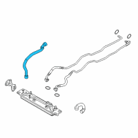 OEM 2019 BMW X6 Coolant Hose Diagram - 17-12-7-576-370