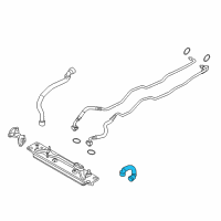 OEM BMW X5 Coolant Hose Diagram - 17-12-7-576-367