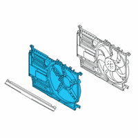 OEM BMW X2 FAN SHROUD Diagram - 17-42-8-645-857