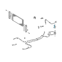 OEM 2002 Toyota MR2 Spyder By-Pass Hose Diagram - 16264-0D050