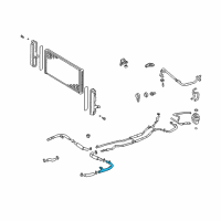 OEM 2003 Toyota MR2 Spyder Outlet Pipe Diagram - 16579-22010