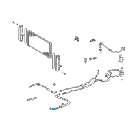 OEM 2005 Toyota MR2 Spyder Lower Hose Diagram - 16571-22040