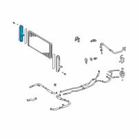 OEM Toyota MR2 Spyder Tank, Radiator, Lower Diagram - 16461-22110