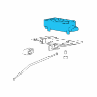 OEM 2003 Hyundai Sonata ACTUATOR & Module Assembly-Cruise Diagram - 96440-2D101