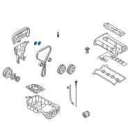 OEM 1995 Kia Sportage Seal-Oil Diagram - 214213X000