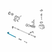 OEM 1999 GMC K3500 Link Kit, Steering Linkage Drag Diagram - 26023000