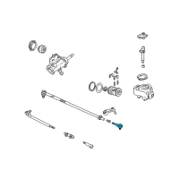 OEM 1999 Chevrolet K1500 Rod Asm, Steering Linkage Outer Tie Diagram - 26035159