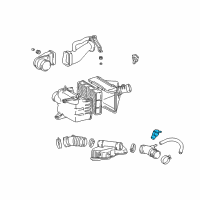 OEM 2001 Toyota Tacoma Intake Connector Diagram - 17659-62010