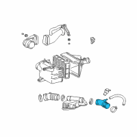 OEM 1999 Toyota 4Runner Air Hose Diagram - 17882-62010