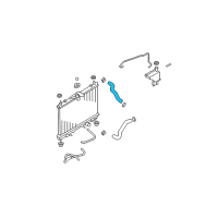 OEM 2009 Nissan Versa Hose-Radiator, Upper Diagram - 21501-EL000