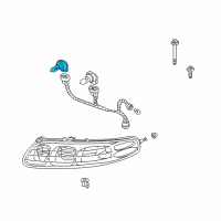 OEM 2005 Buick LeSabre Headlamp Bulb Diagram - 25770739