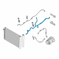 OEM 2015 BMW M5 Suction Pipe Diagram - 64-53-9-218-927