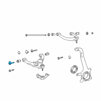 OEM 2020 Lexus RX350 Nut, FLANGE Diagram - 90178-A0001