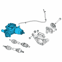 OEM 2015 Chrysler 200 DIFFERNTL-Rear Axle Diagram - 68306795AB