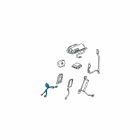 OEM 2003 Cadillac DeVille Harness Asm, Steering Column Wiring(W/Hard-Wired Coil) Diagram - 26090839