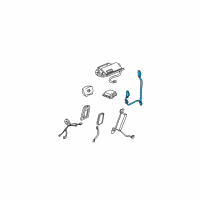 OEM 2003 Cadillac DeVille Side Impact Sensor Diagram - 25765112