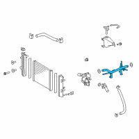 OEM 2013 Toyota 4Runner Outlet Pipe Diagram - 16306-AD011