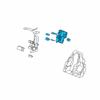 OEM 2005 Chevrolet Corvette Body Control Module Assembly Diagram - 15288103