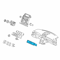 OEM 2012 Acura RL Amplifier Assembly, Automatic Air Conditioner Diagram - 79610-SJA-A03