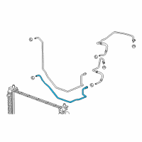 OEM 2021 Cadillac XT5 Inlet Hose Diagram - 84132343