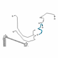 OEM GMC Acadia Inlet Hose Diagram - 23277641