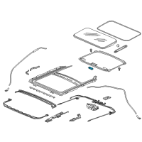 OEM 2014 Acura RLX Handle, Sunshade (Max Ivory) Diagram - 70611-TA0-A01ZL