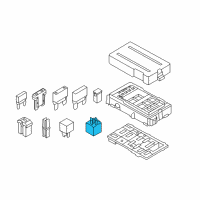 OEM 2007 Ford F-150 Flasher Diagram - 5L3Z-13350-AA