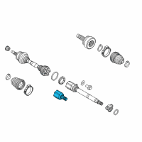 OEM 2018 Ram ProMaster City Shaft-Stub Diagram - 68261779AA