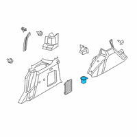 OEM 2019 Ford Transit Connect Cup Holder Diagram - DT1Z-5413562-AE