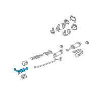 OEM 2007 Honda Civic Converter Diagram - 18160-RMX-A00