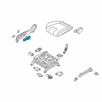 OEM Kia Telluride Pad U Diagram - 88080S2020