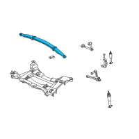 OEM 2009 Cadillac XLR Front Spring Assembly Diagram - 15233394