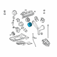 OEM Toyota Tundra Timing Gear Set Diagram - 13056-50030